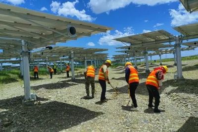 海南州塔拉灘最美的風(fēng)景&mdash;&mdash;中電建共和光熱電站